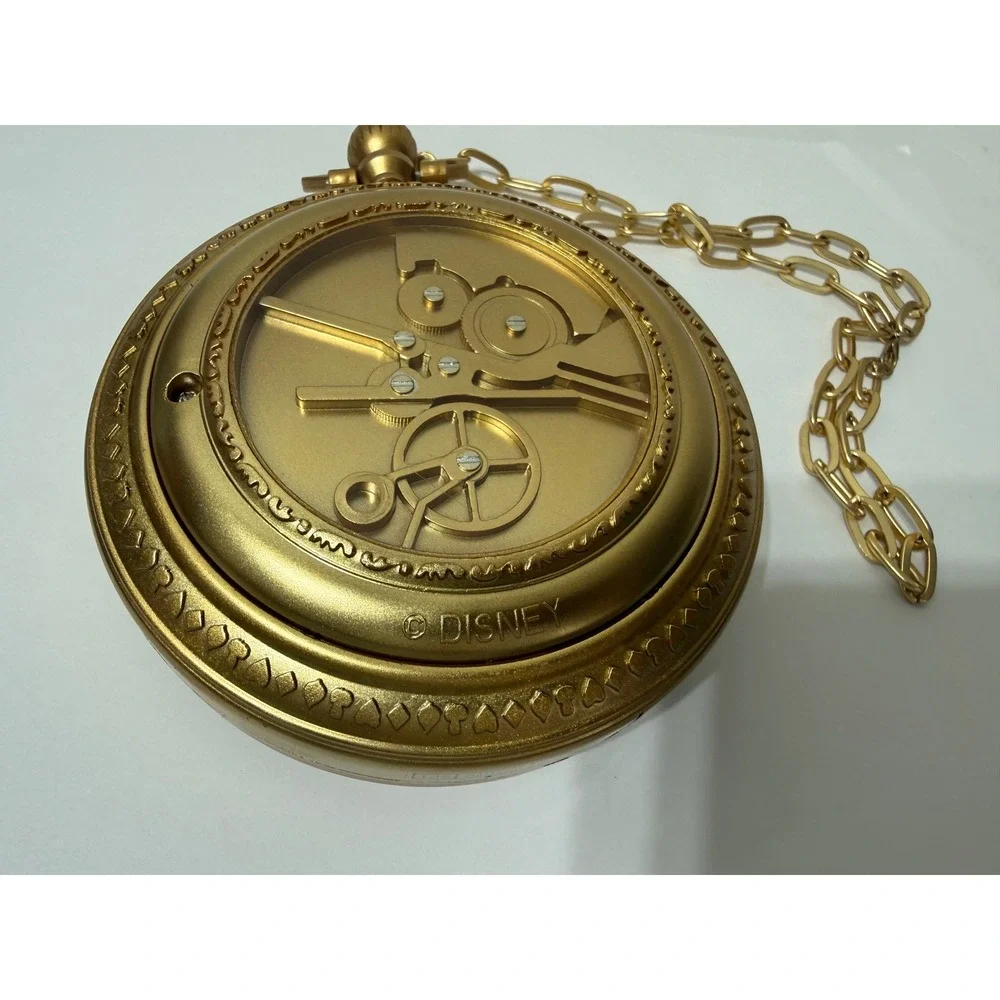 Disney Descendants Rise of Red Pocket Watch Gold Spiral Face Cosplay Prop 5in